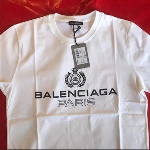 Balenciaga Paris t shirt 100%cotton